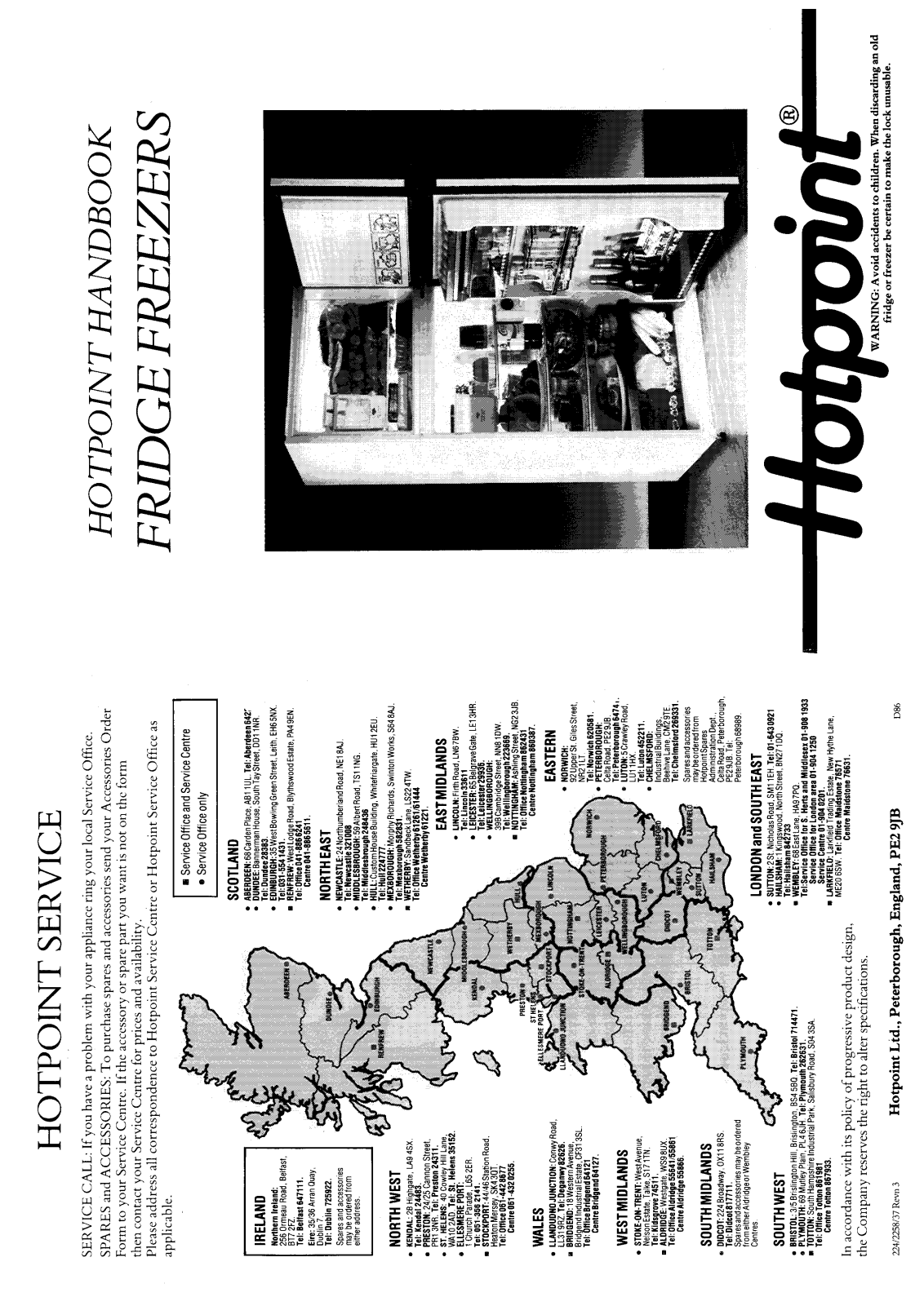 Hotpoint-Ariston HB8551 User Manual