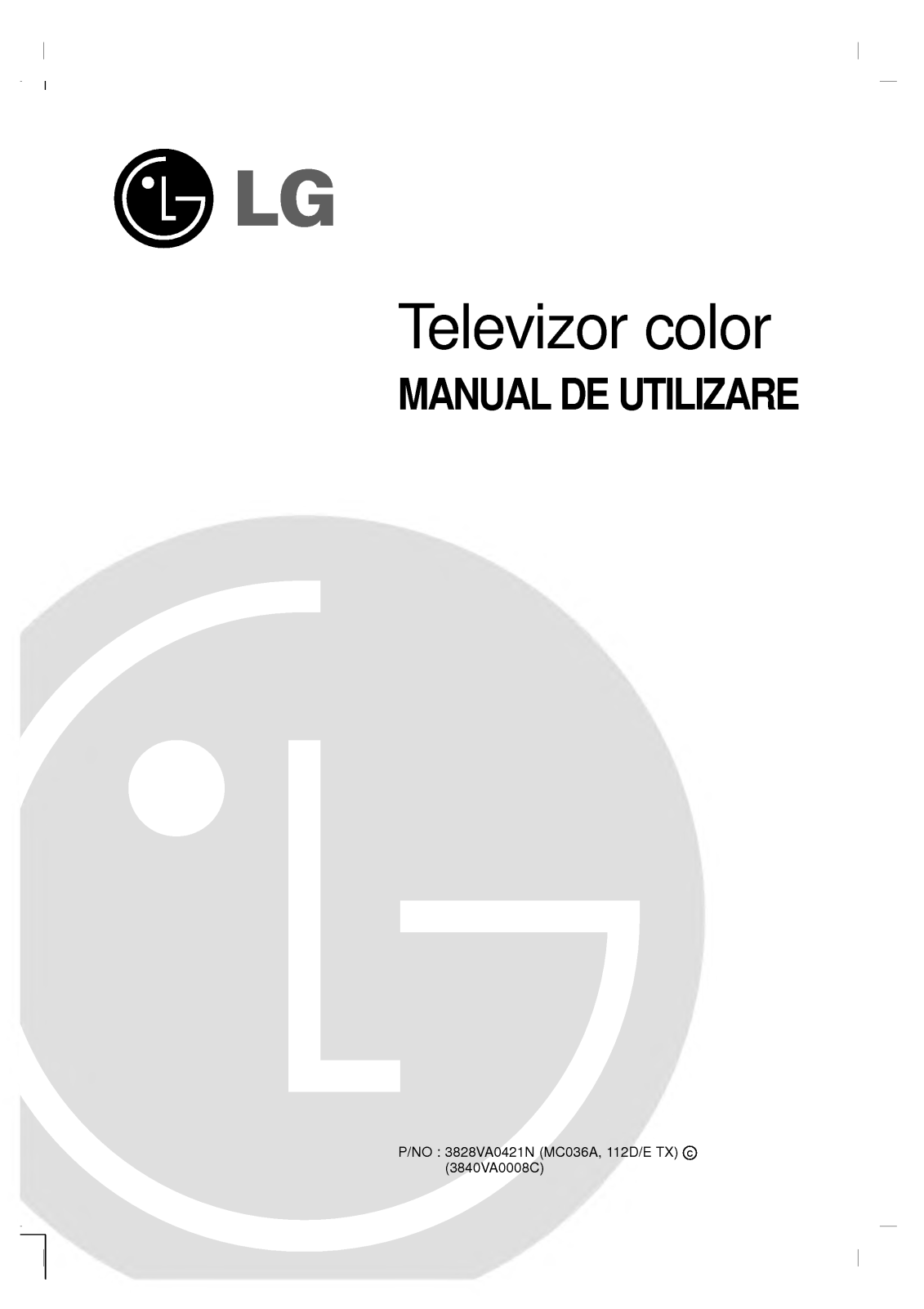 Lg RZ-29FA34RB User Manual