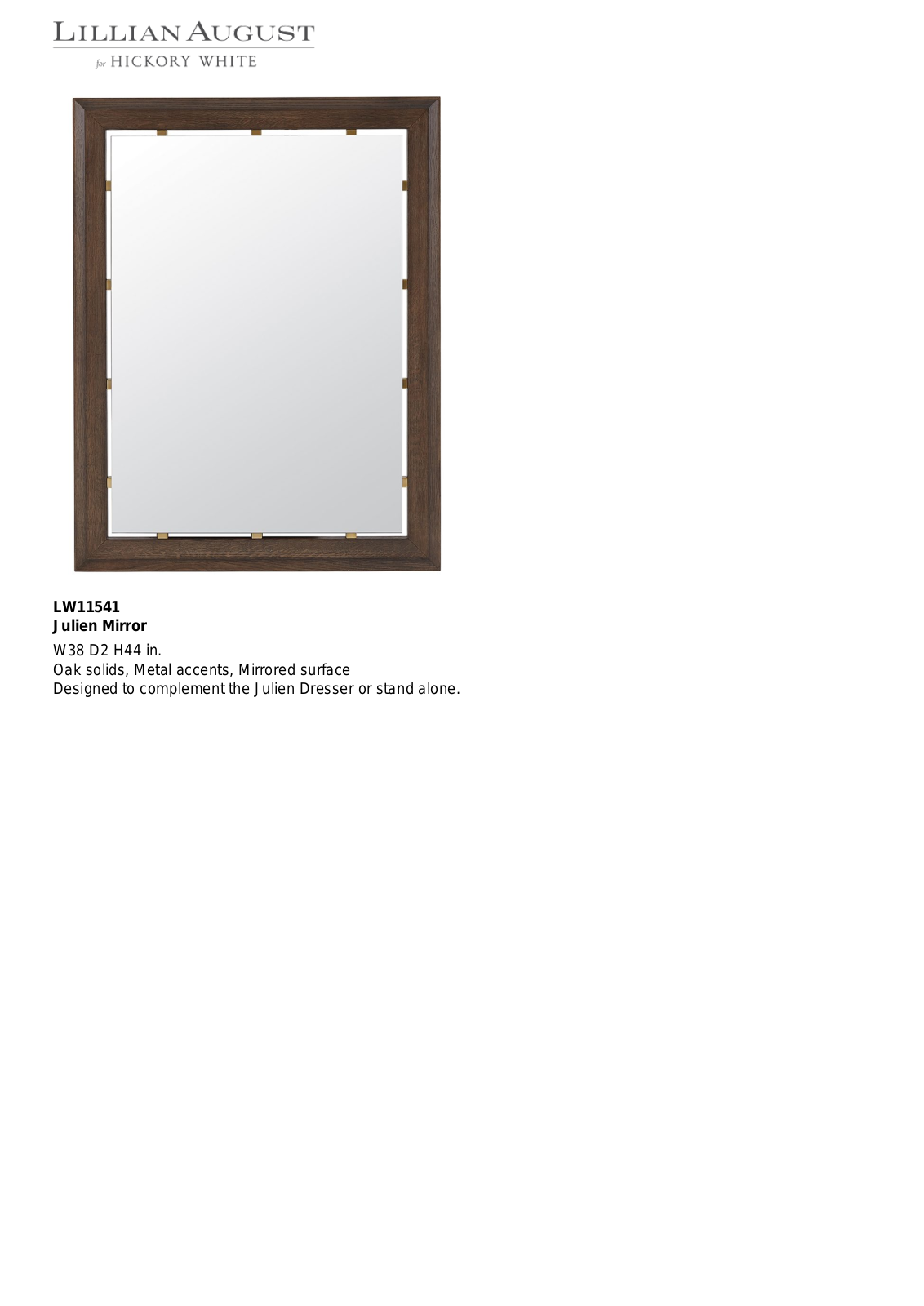 Lillian August LIGU1106 Specifications - ManualMachine.com