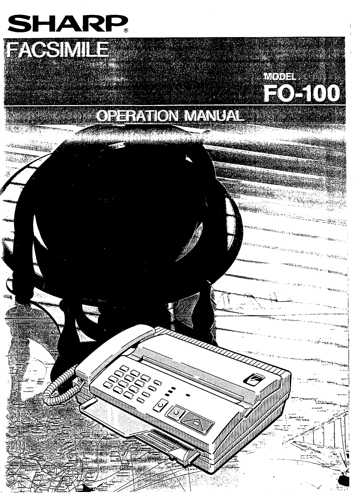 Sharp FO-100 Operating Manual