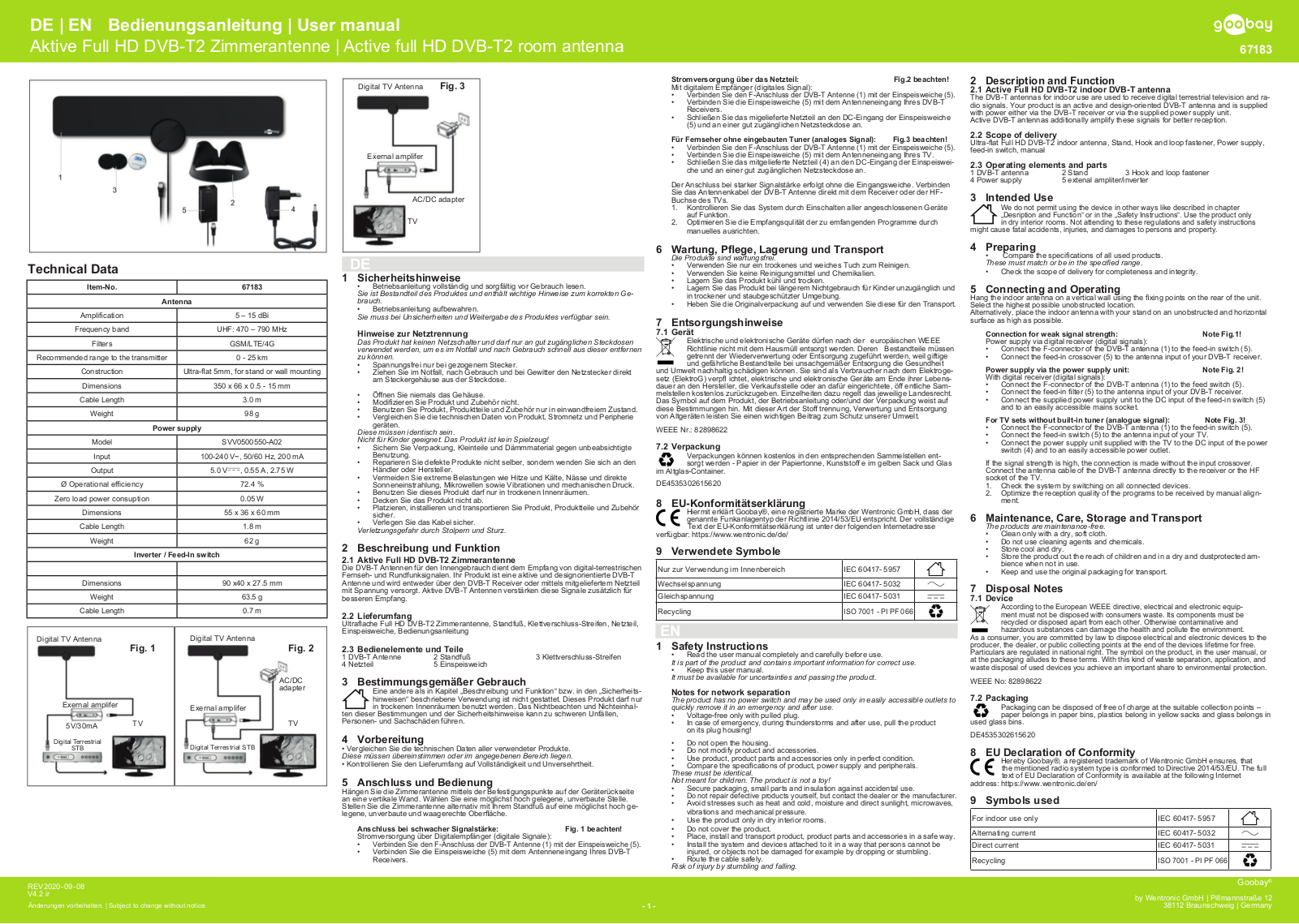 GOOBAY 67183 User guide - ManualMachine.com
