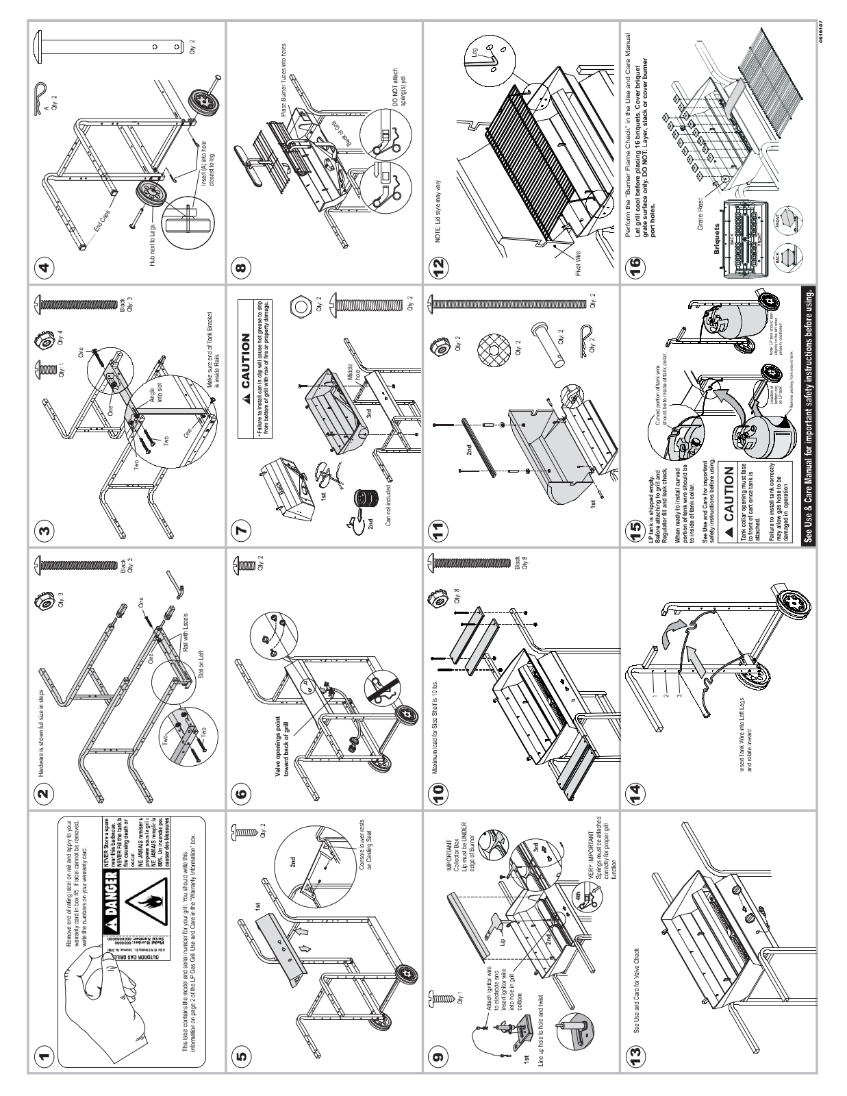 Charbroil 4616107 Owner's Manual