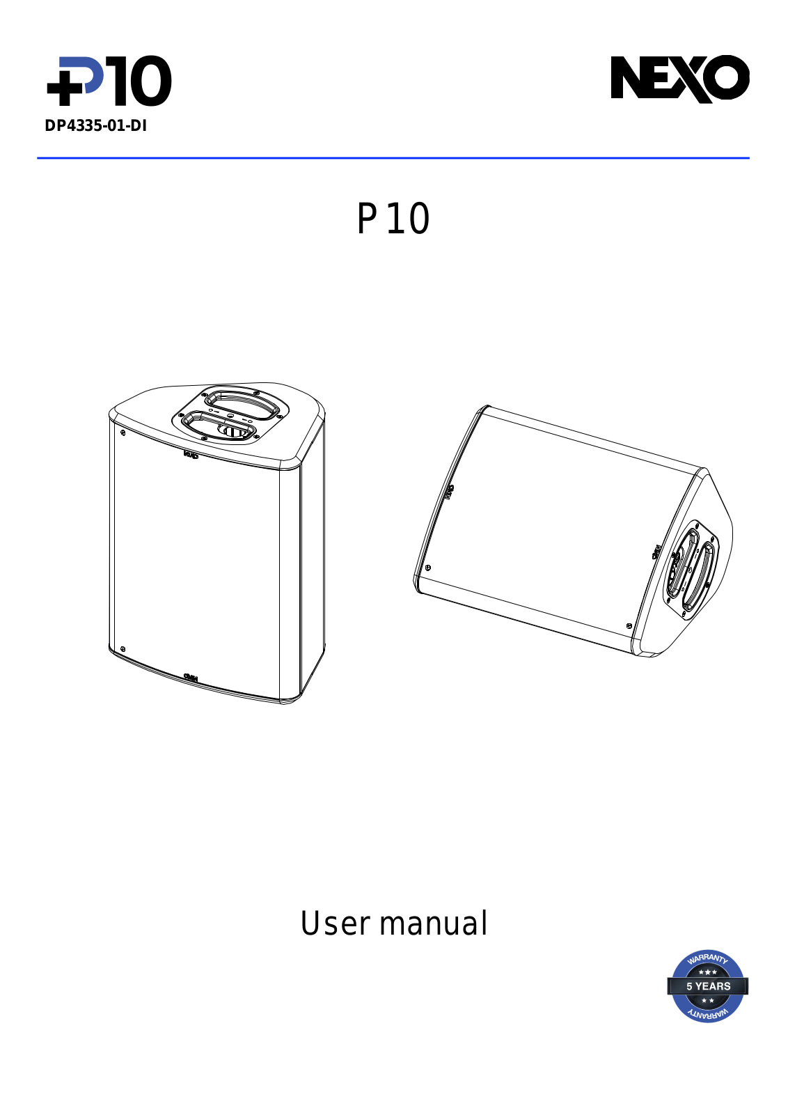 Nexo P10 User Manual