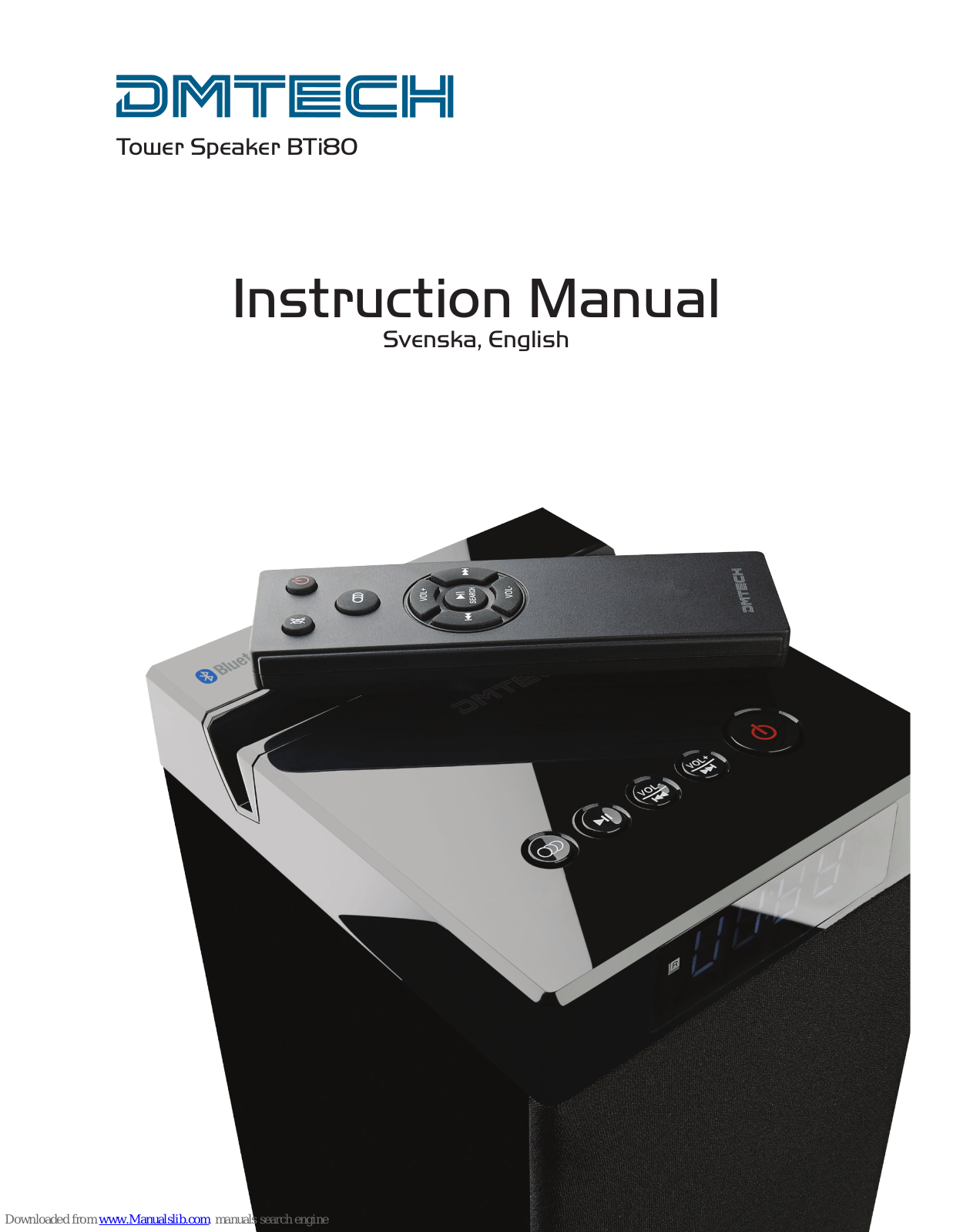 DMTech BTi80 Instruction Manual - ManualMachine.com