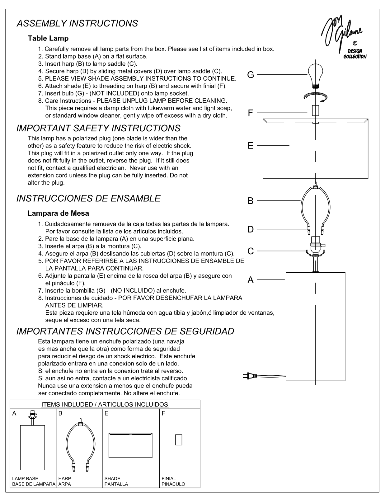 Nova 10640 Instruction Manual