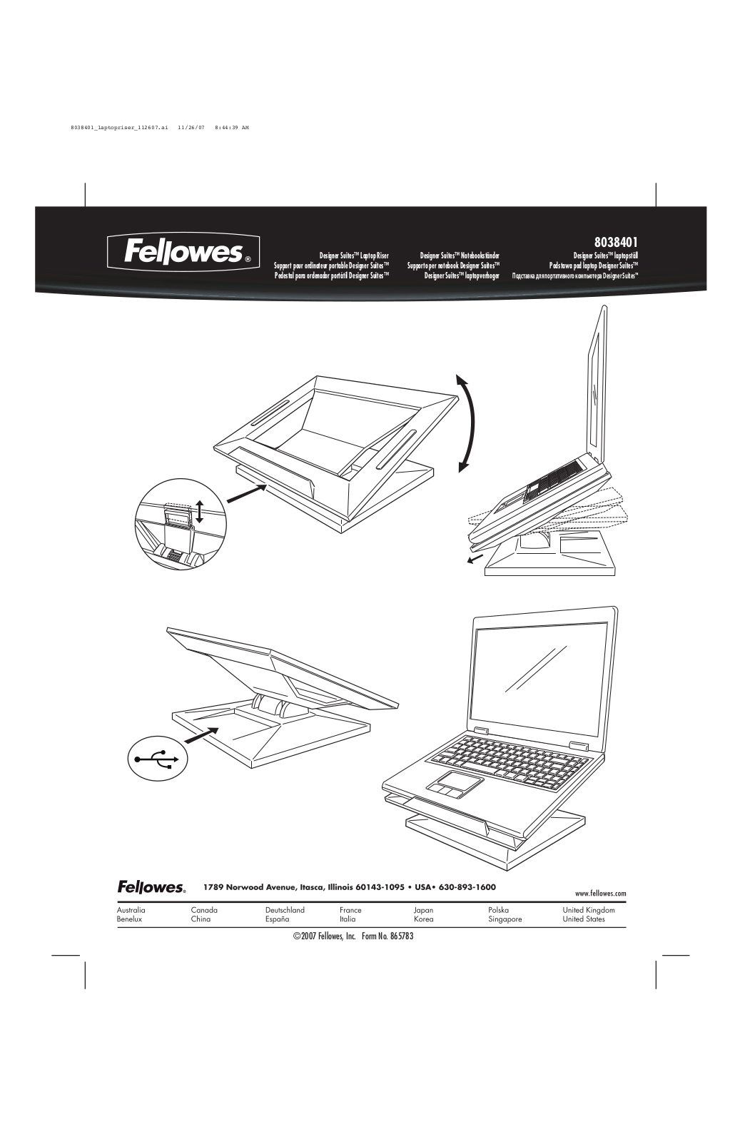 Fellowes CRC80384 User Manual