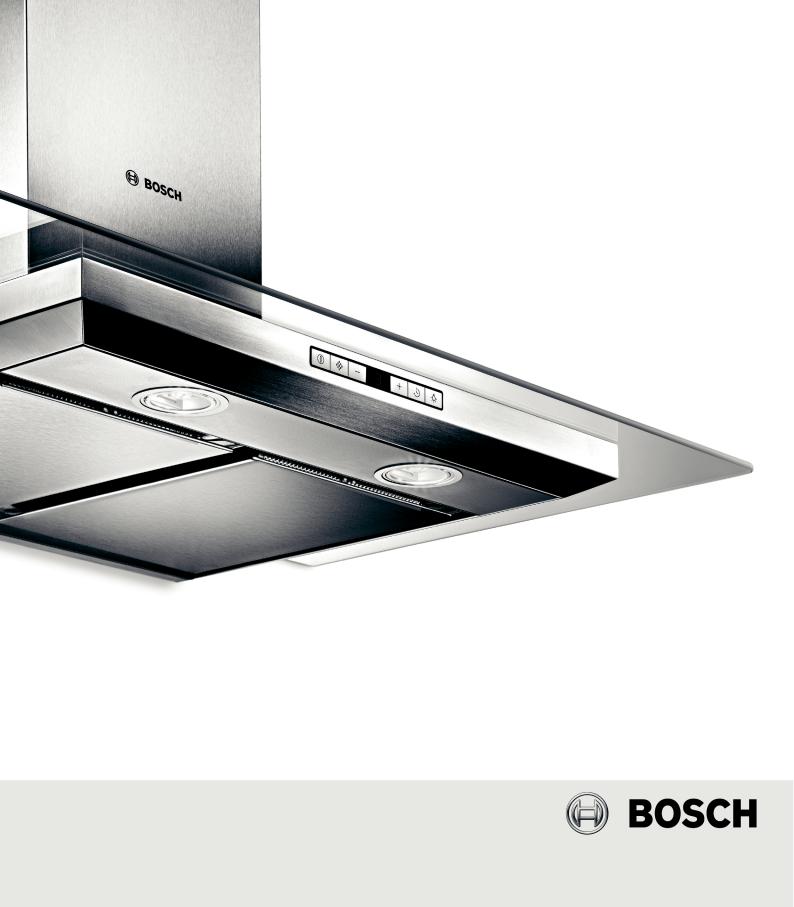 Bosch DWW09W460 User Manual