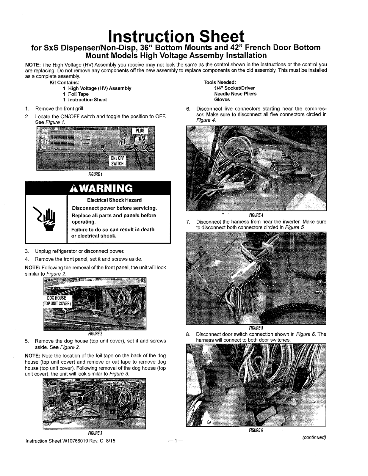 KitchenAid KSSS42QTX04 Installation Guide