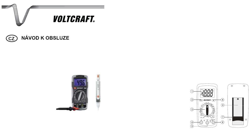 VOLTCRAFT VC-125 User guide