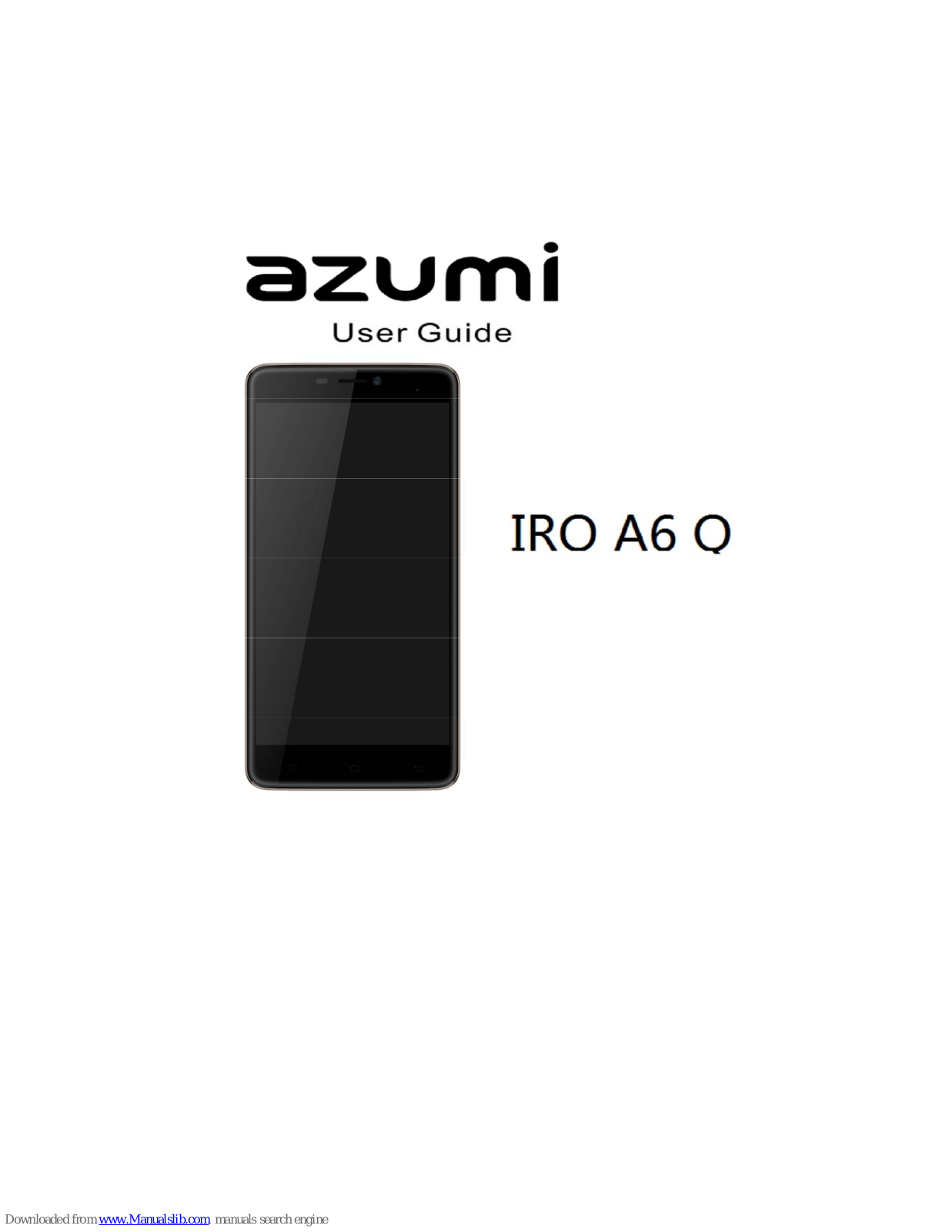 Azumi IRO A6 Q User Manual