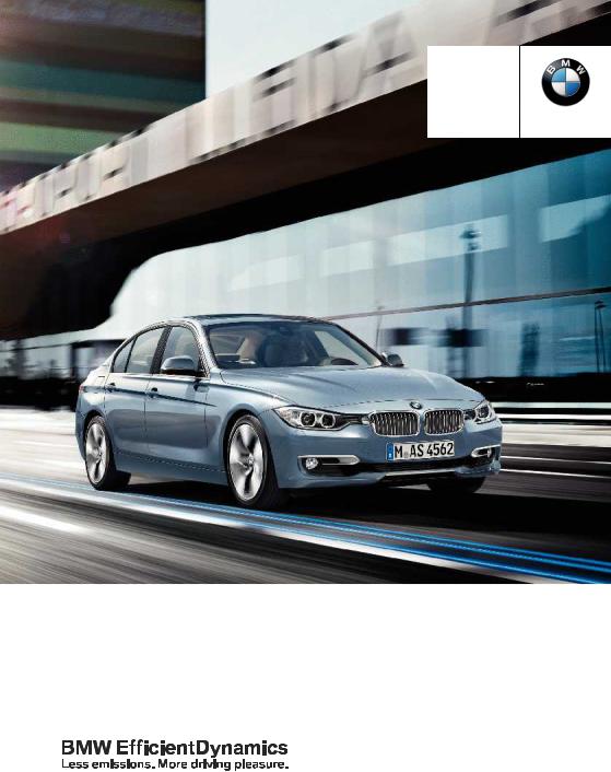 BMW ActiveHybrid 3 Owner's Manual