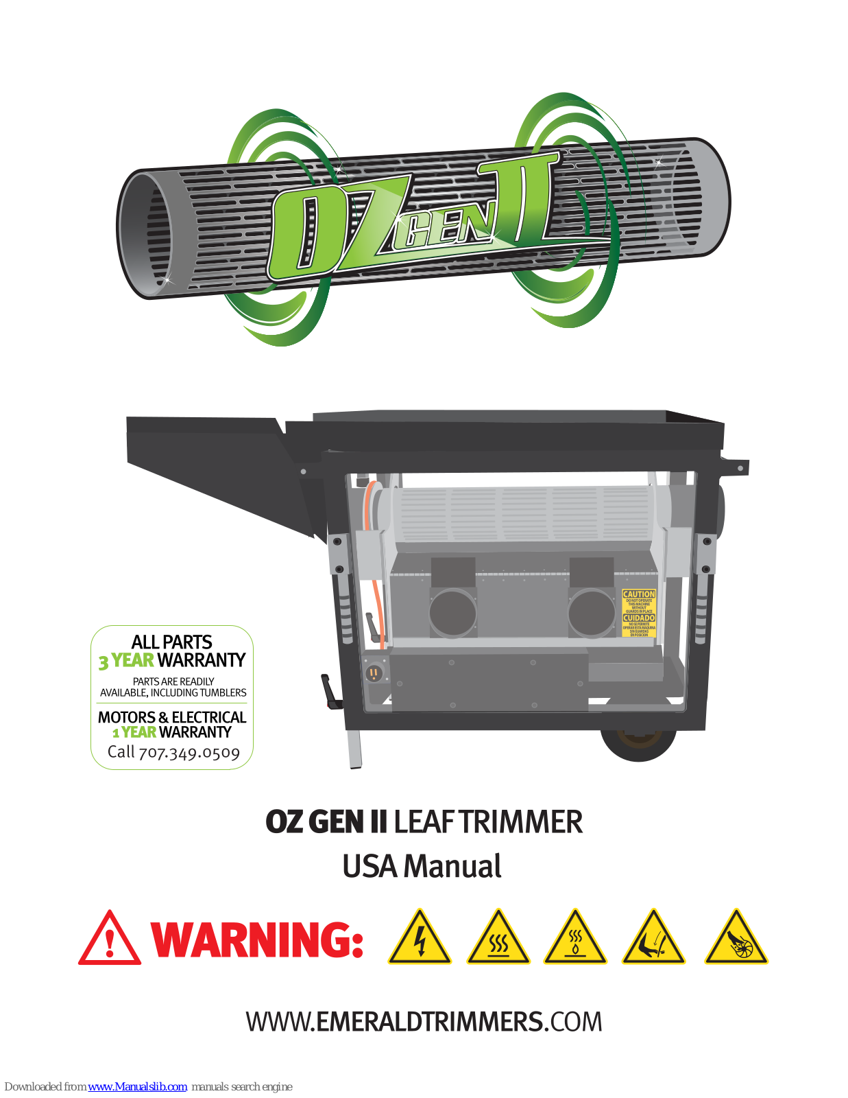 Emerald Trimmers OZ GEN II User Manual - ManualMachine.com