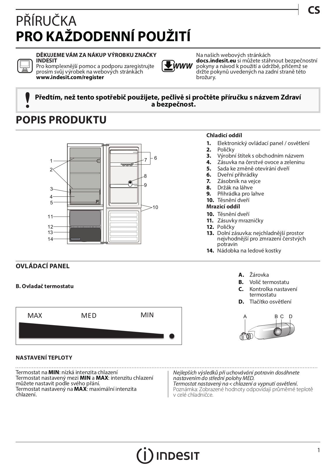 Indesit LR6 S2 X User Manual