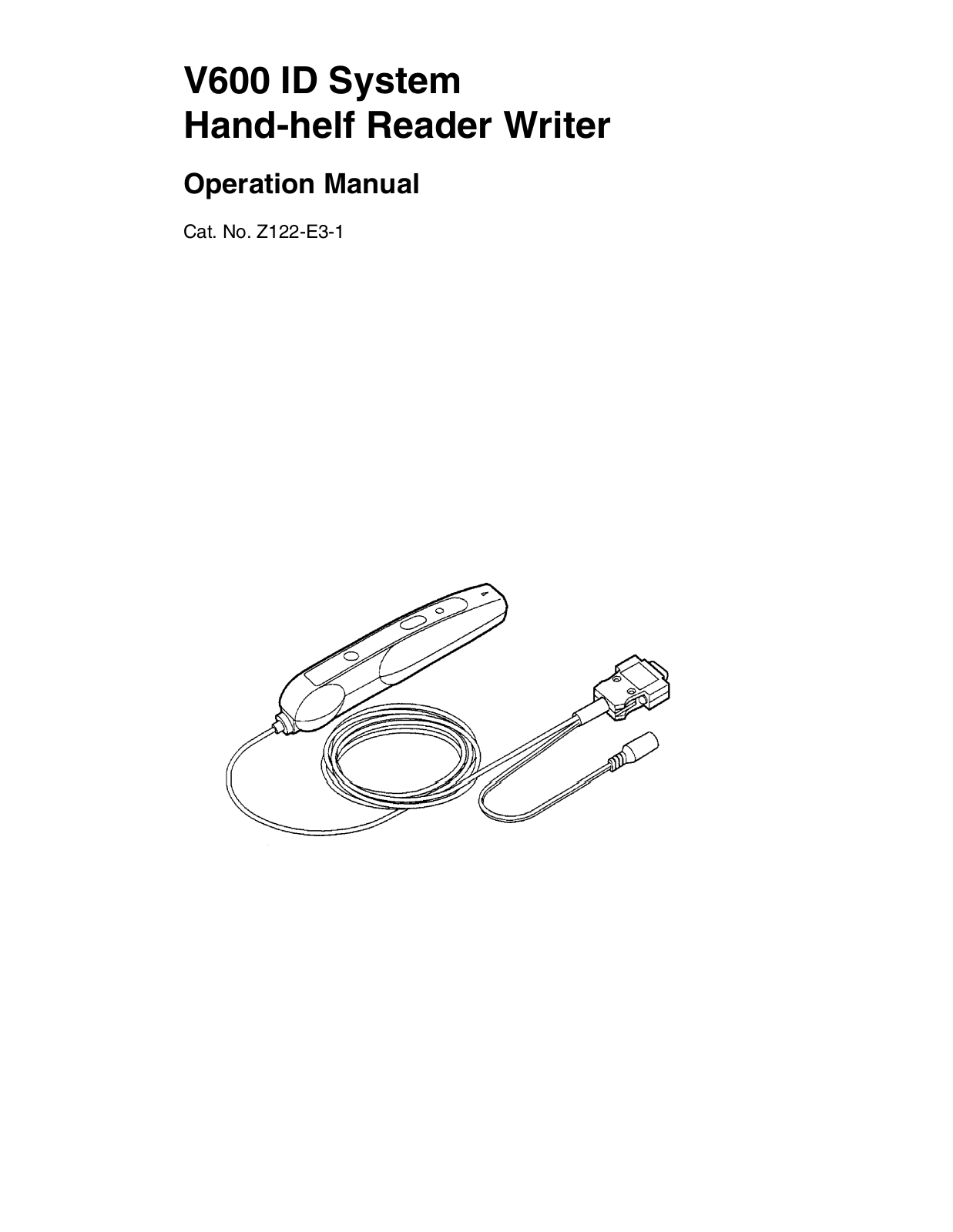 Omron 6CYCIDV6000203 Users Manual