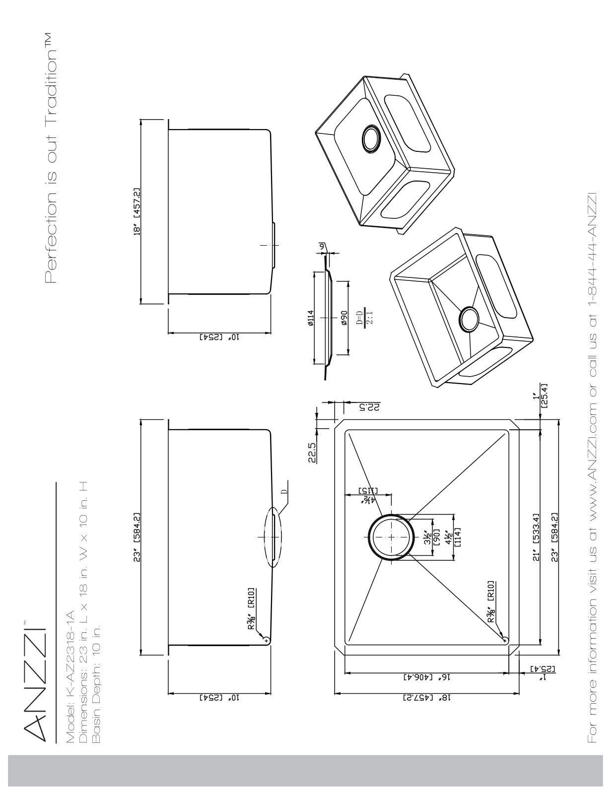 ANZZI ANZI1121 Specifications - ManualMachine.com