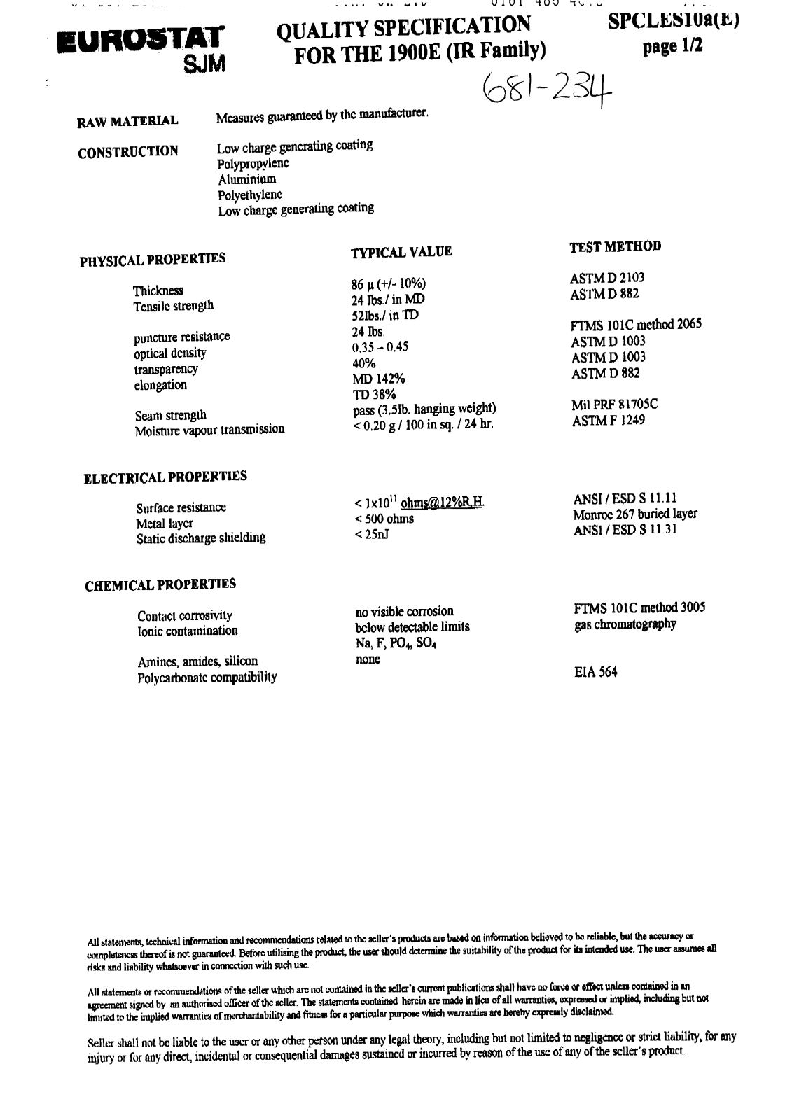 3M 305034 User Manual