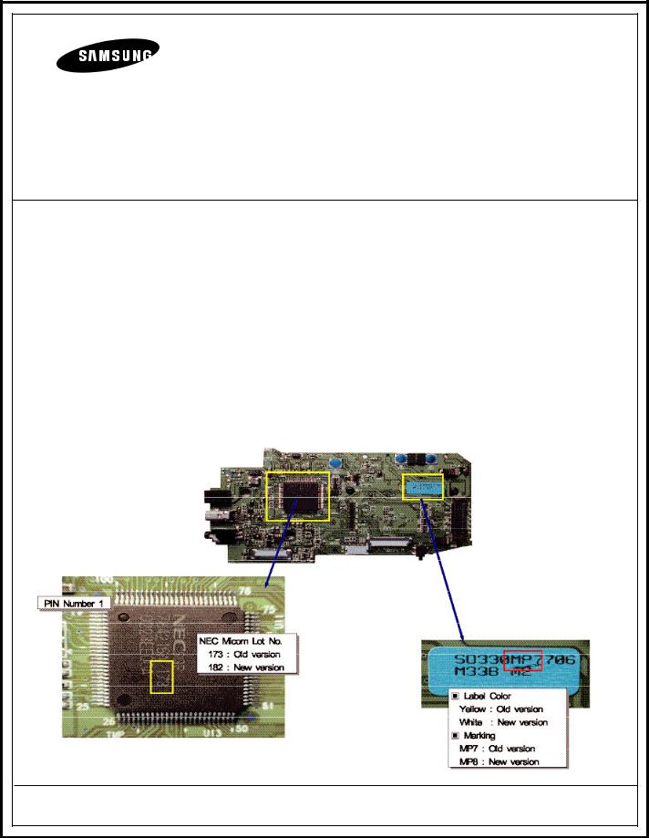 SAMSUNG DIGIMAX 350 SERVICE INFORMATION Filename