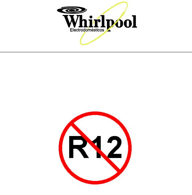 WHIRLPOOL ARB220 Service Manual