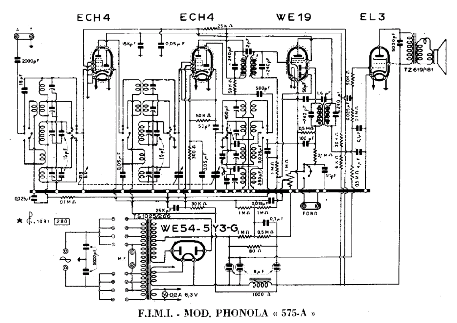 Phonola 575a schematic - ManualMachine.com