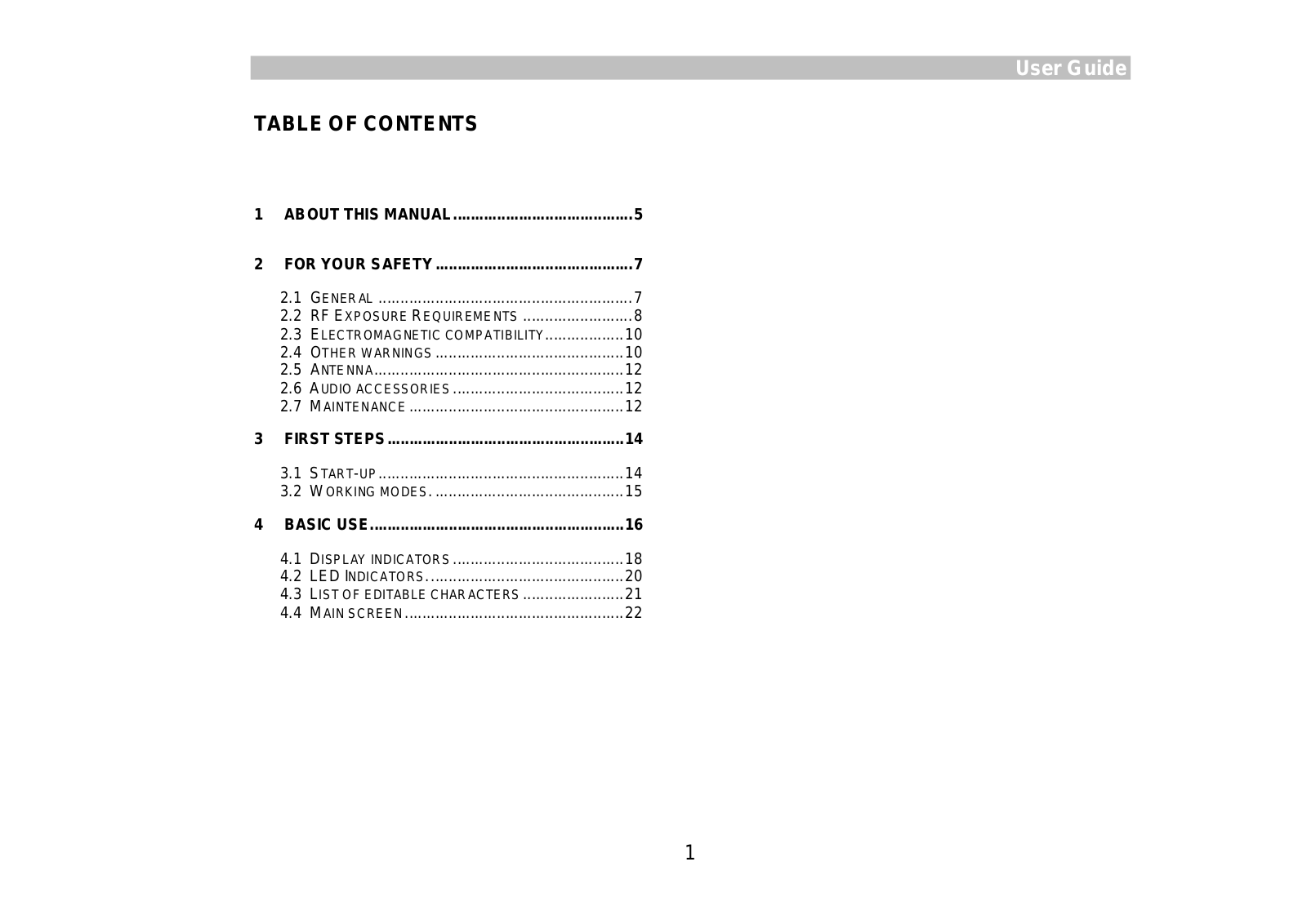 Teltronic U PTMDT500760B Users manual