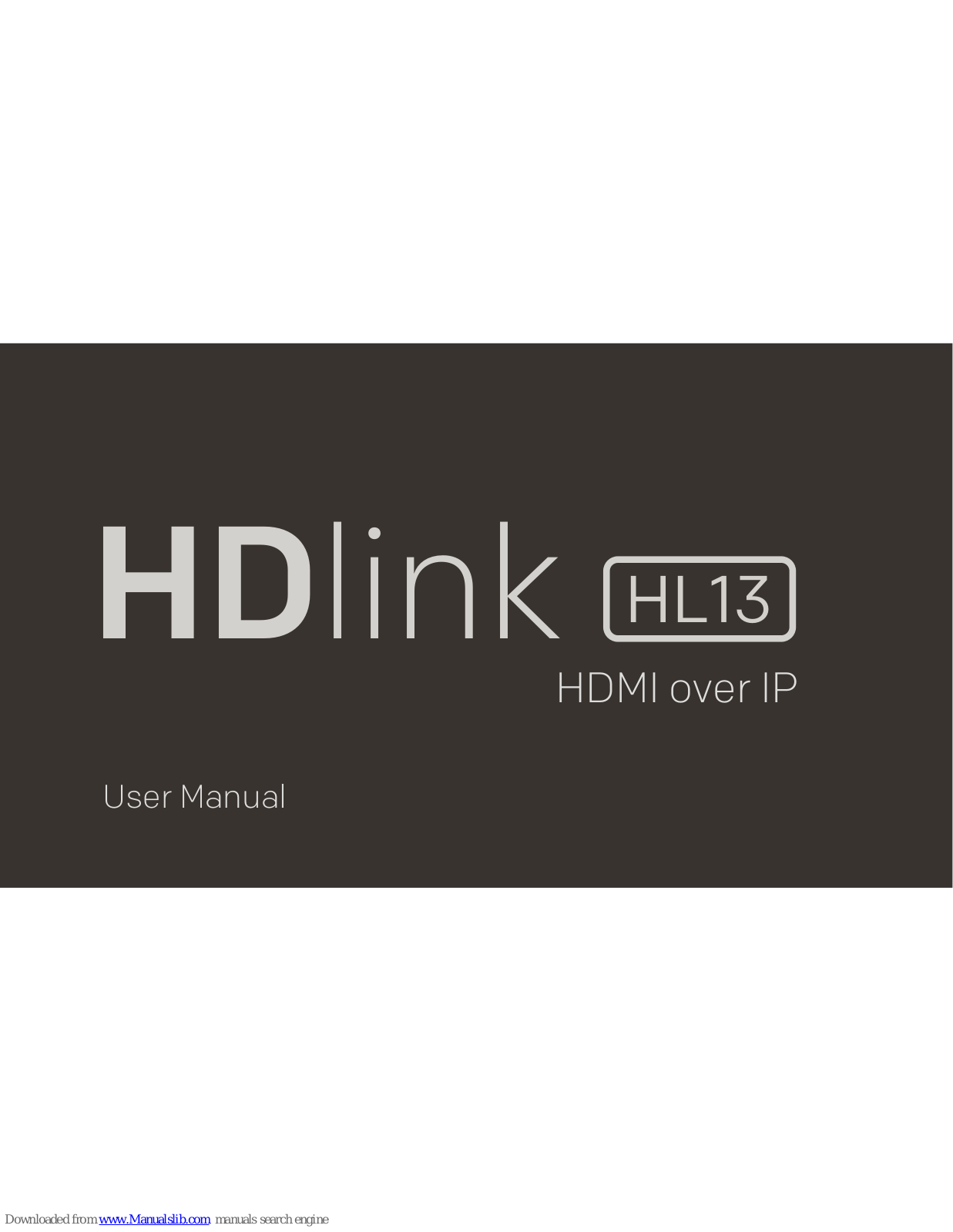 Sewell HD-Link HL13 User Manual - ManualMachine.com