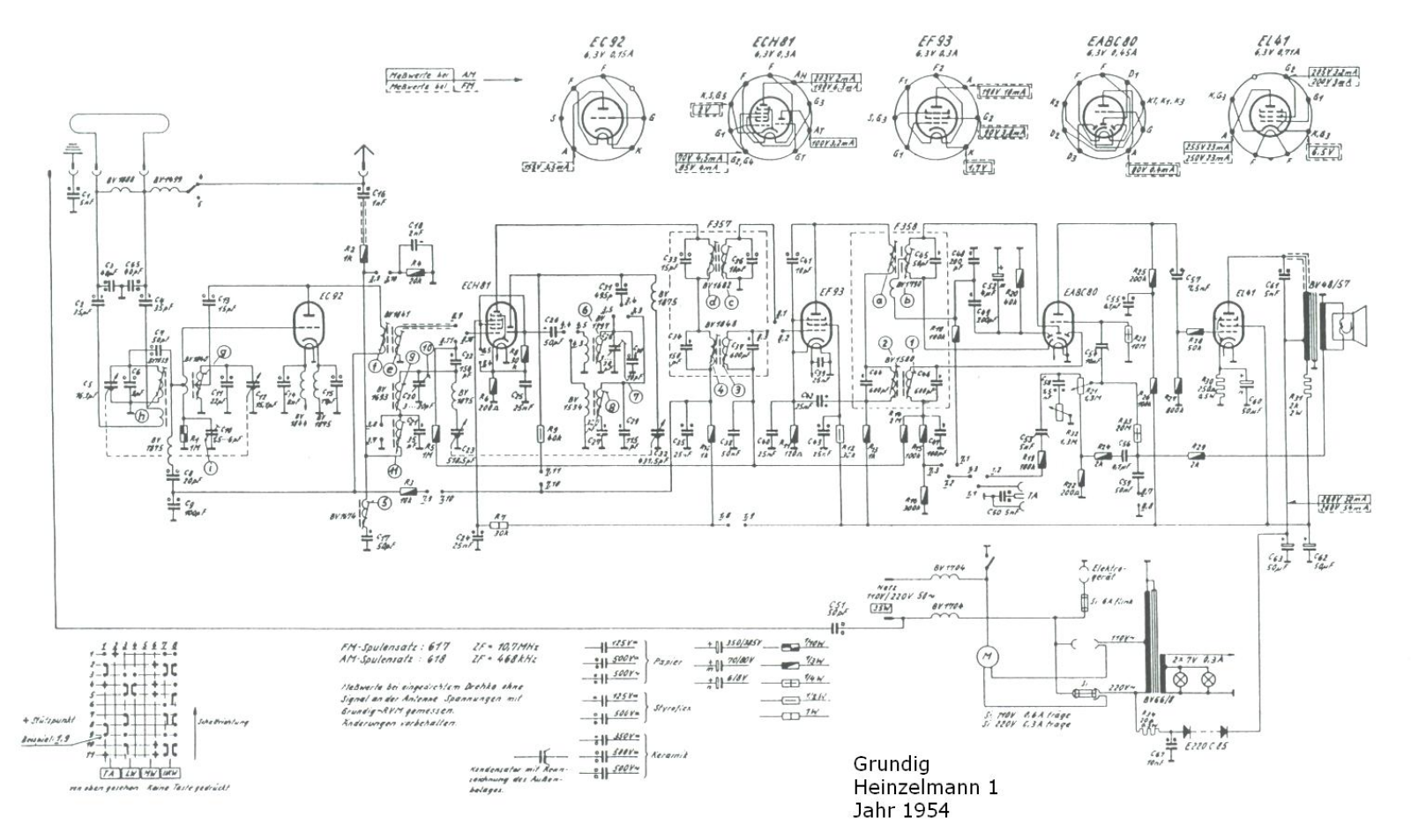 Graetz HEINZELMANN 1 Schematic