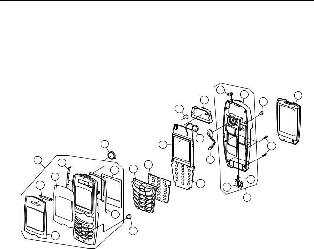 LG G5300 Service Manual Exploded View & Part List