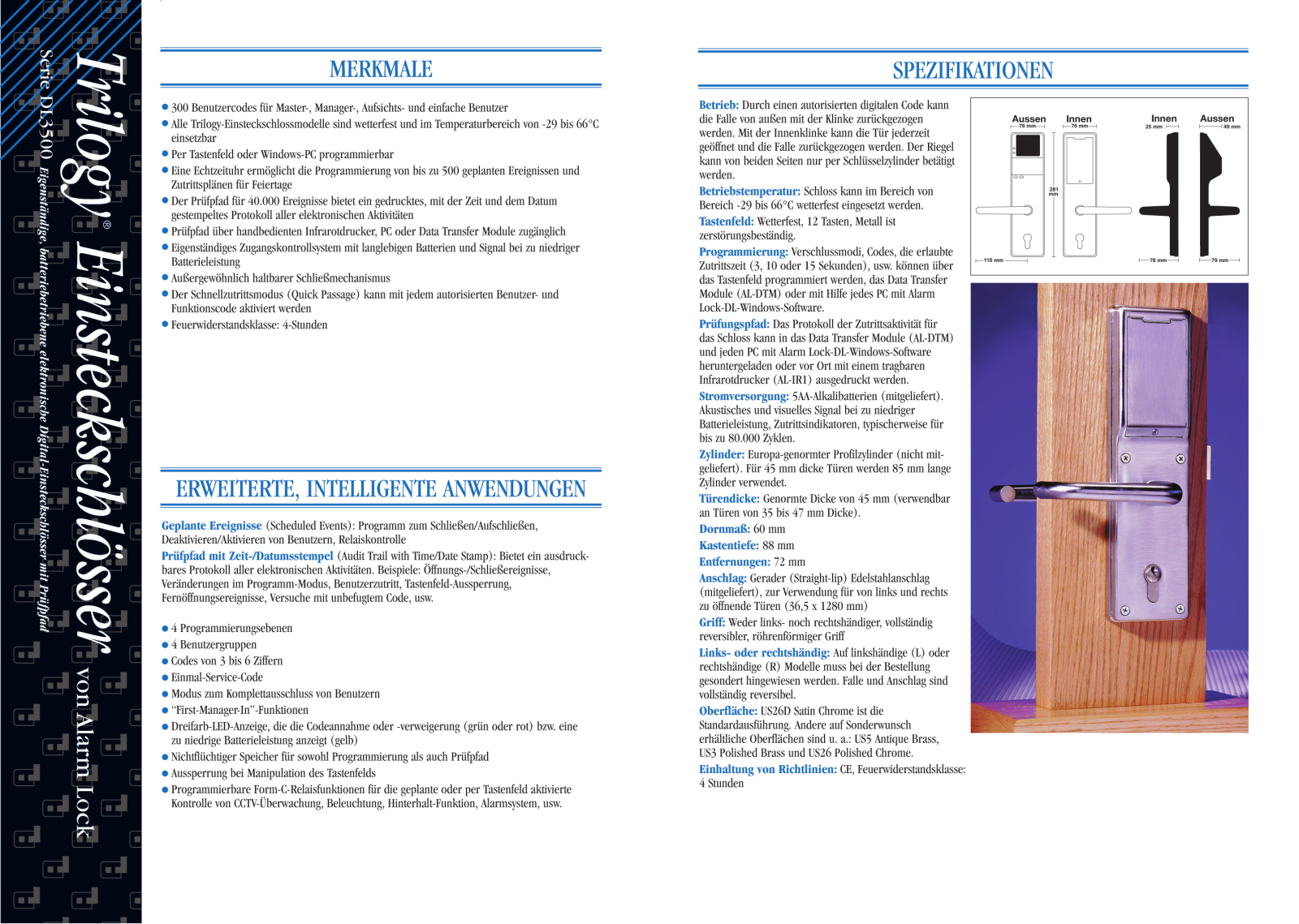 Napco DL3500 User Manual