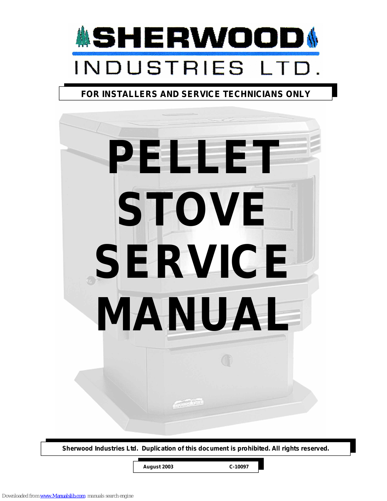 Sherwood Enviro Service Manual