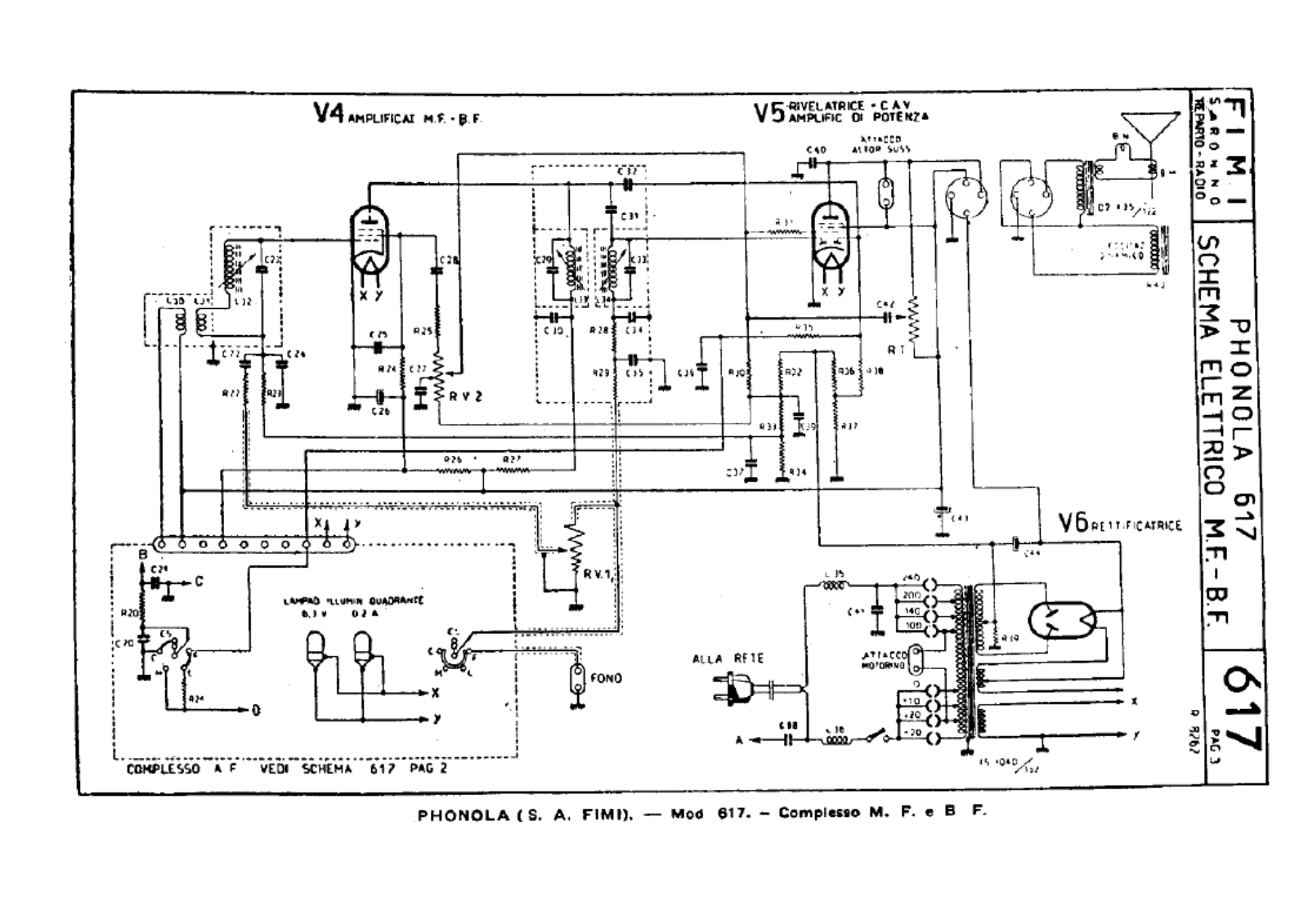 Phonola 617 if schematic - ManualMachine.com