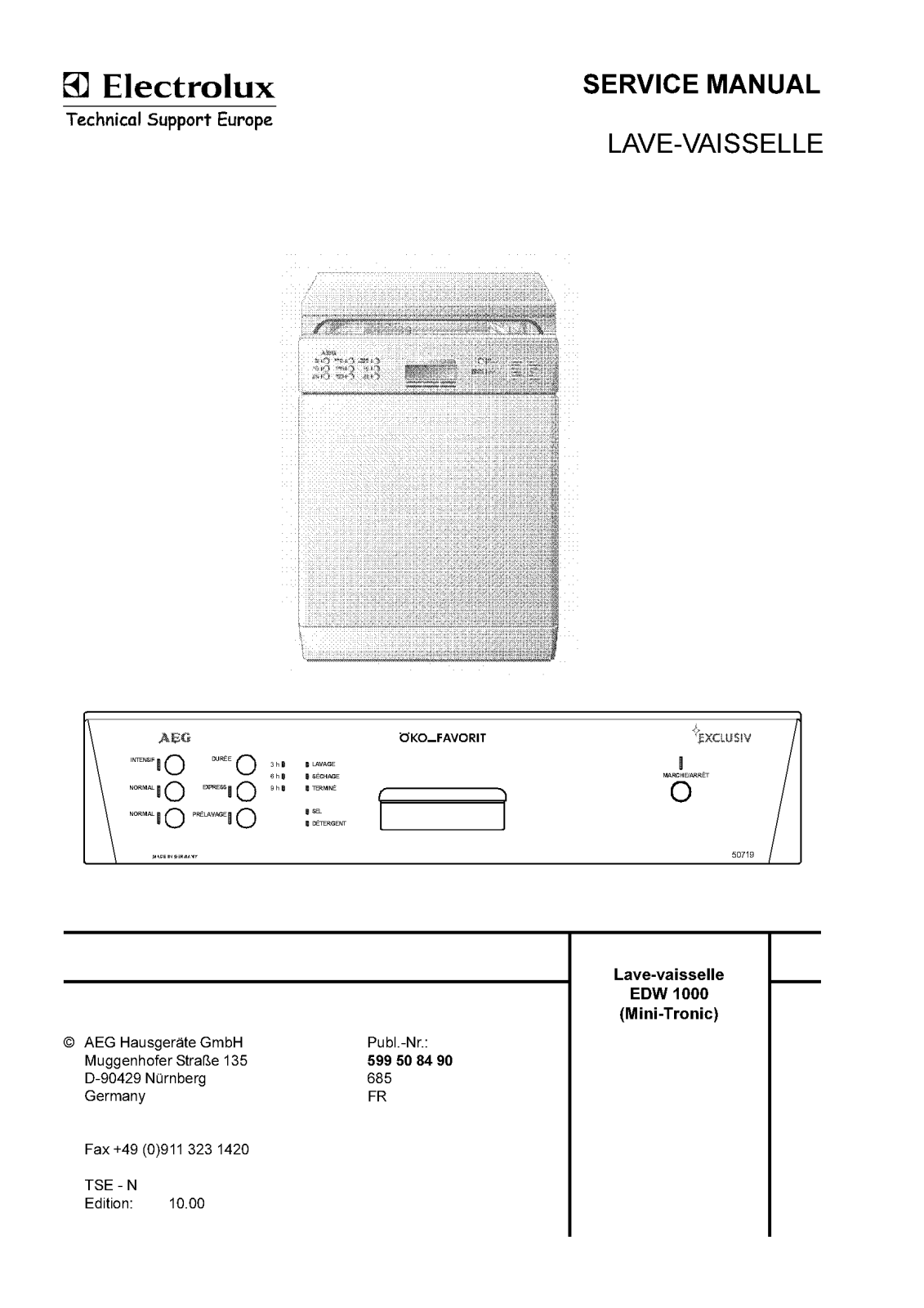 ARTHUR MARTIN ASI6230 User Manual