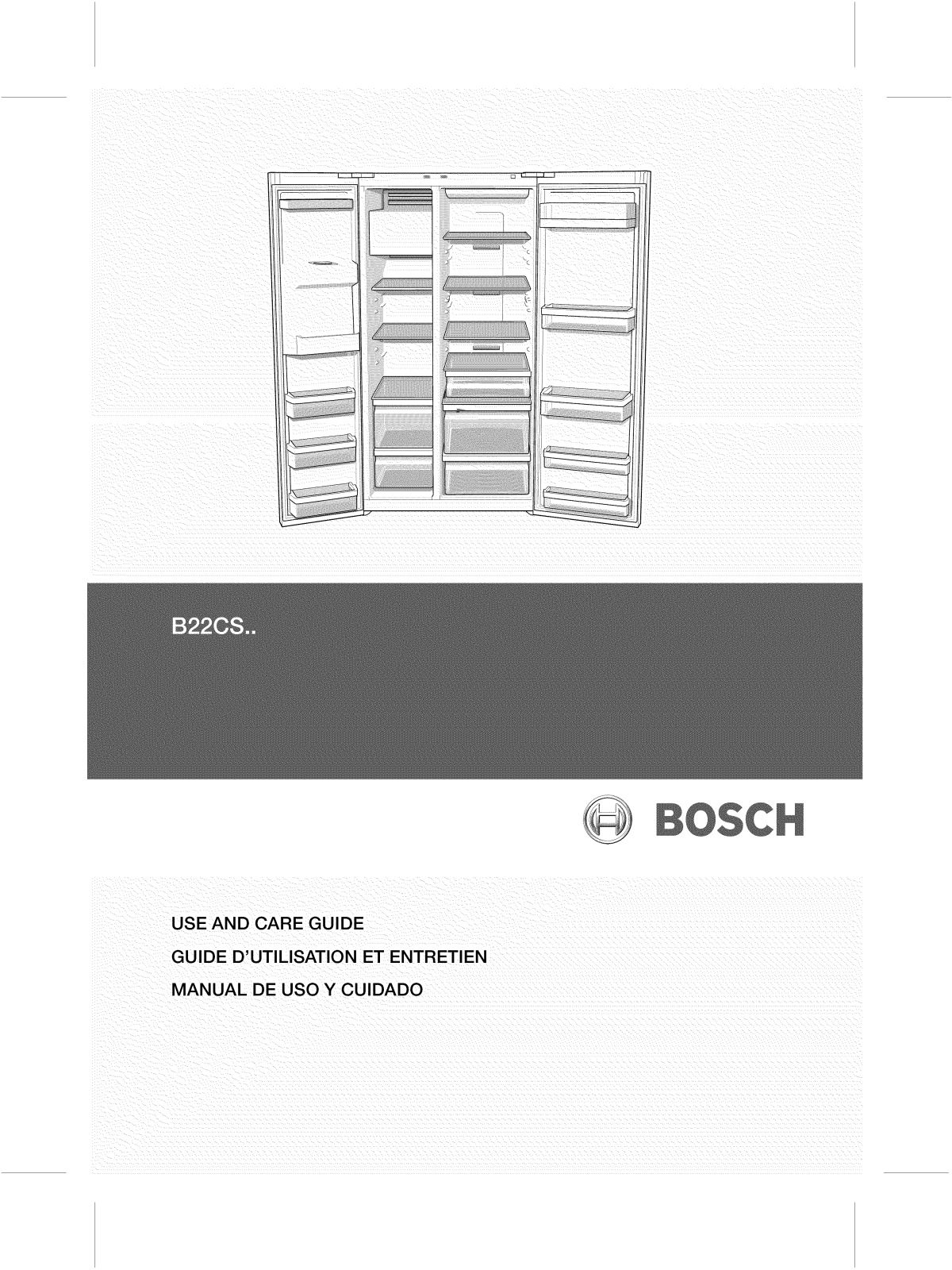 Bosch B22CS30SNI/02 Owner’s Manual