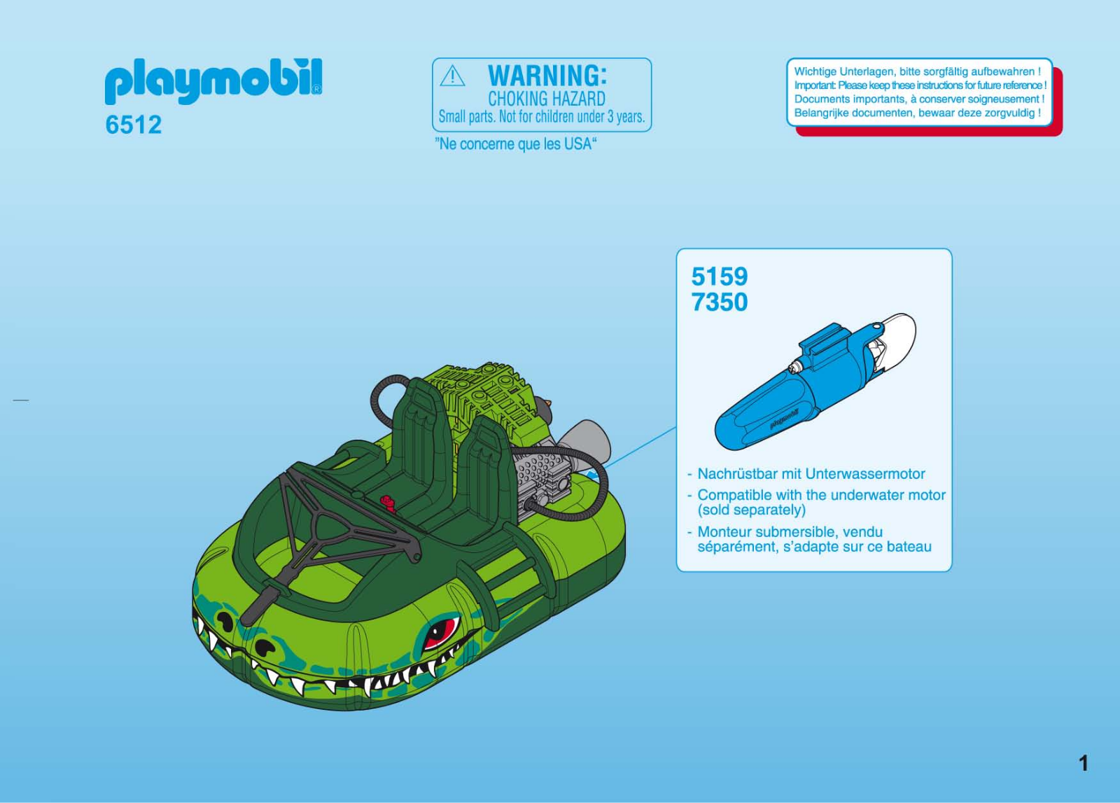 Playmobil 6512 Instructions