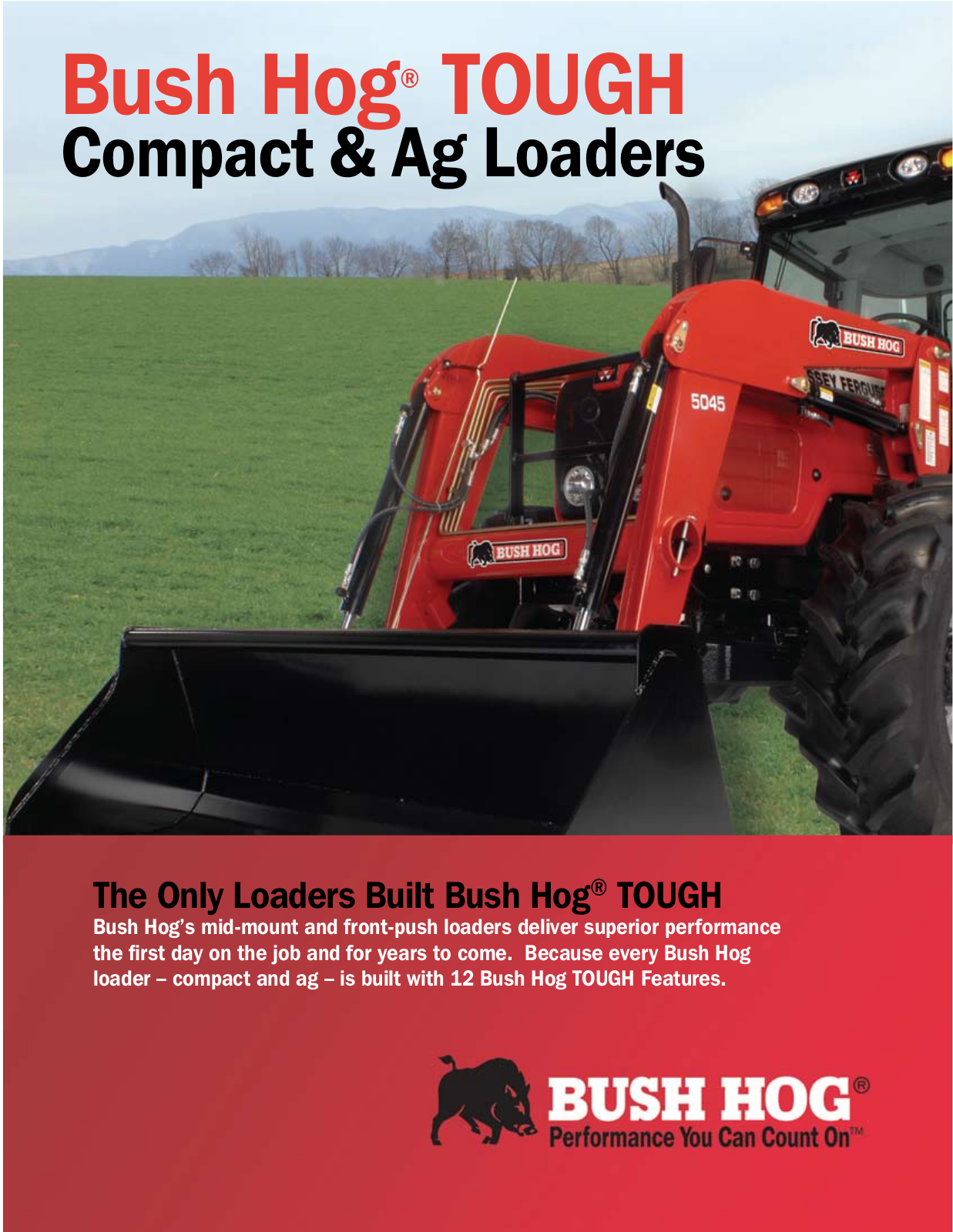 Bush Hog Compact Ag Loaders User Manual