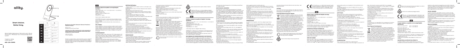 allity AWC-200-15WMS User guide - ManualMachine.com