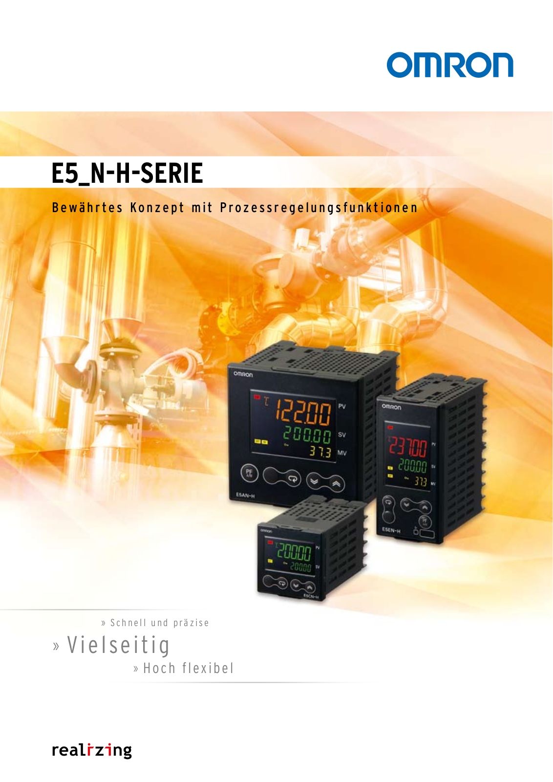 Omron E5 N H series BROCHURE