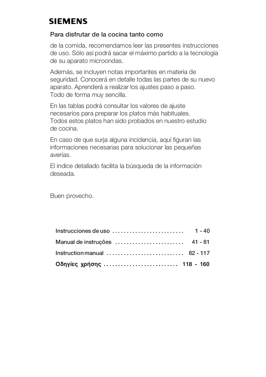 Siemens HF15G241, HF15G541 User Manual