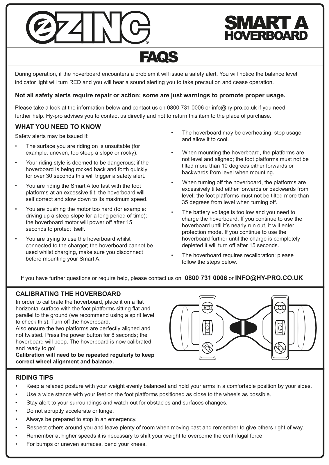 Zinc ZC04685 Instruction manual