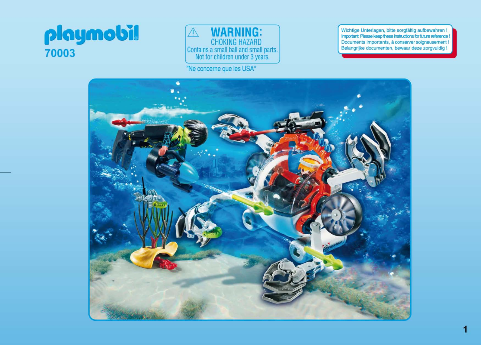 playmobil 70003 Service Manual