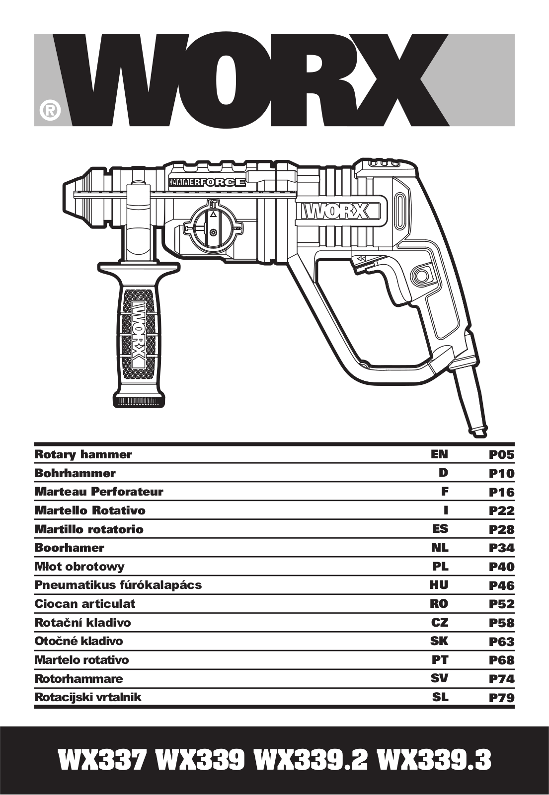 Worx WX337, WX339, WX339.2, WX339.3 User guide - ManualMachine.com