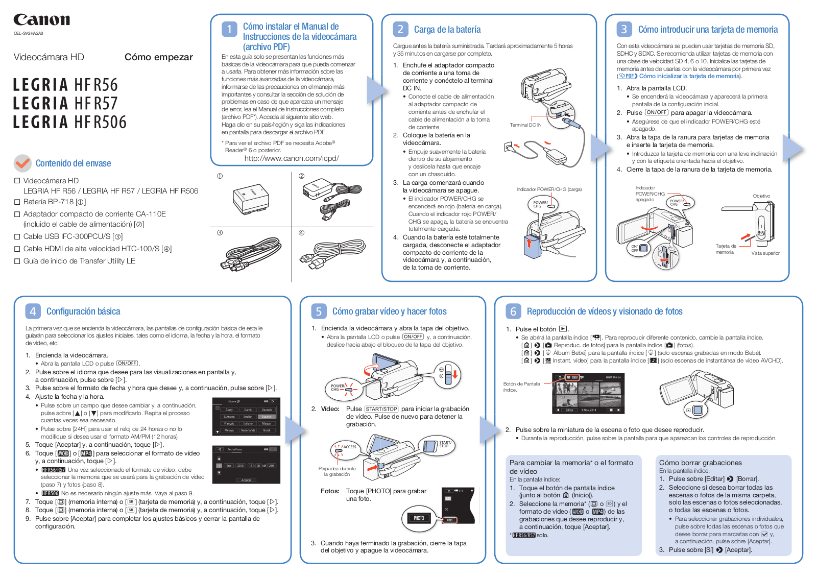 Canon HF R56 User Manual