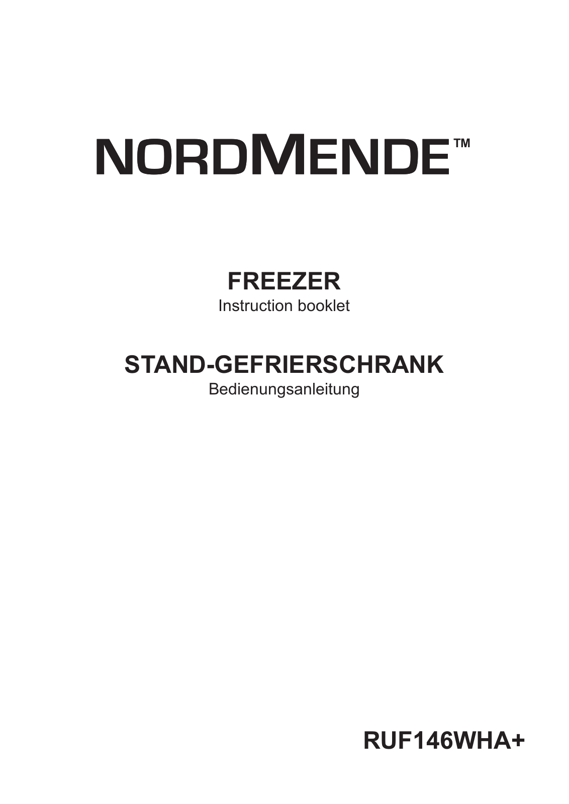 Nordmende RUF146WHA User Manual