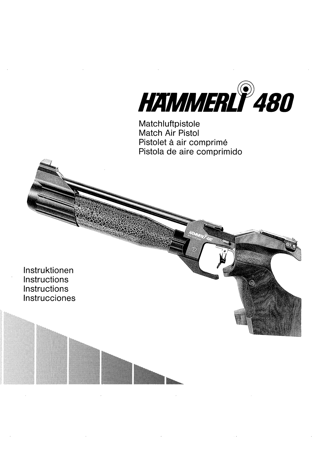 Walther Hammerli 480 Instruction Manual