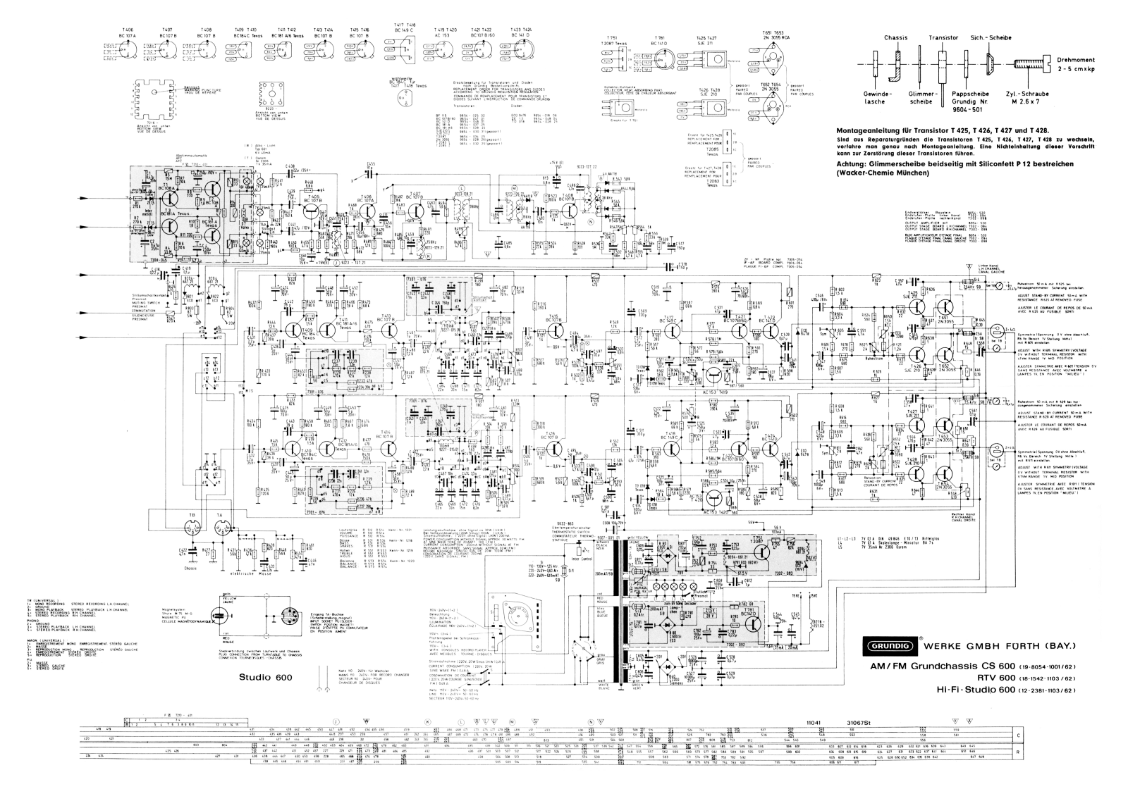 Grundig RTV600 Schematic - ManualMachine.com