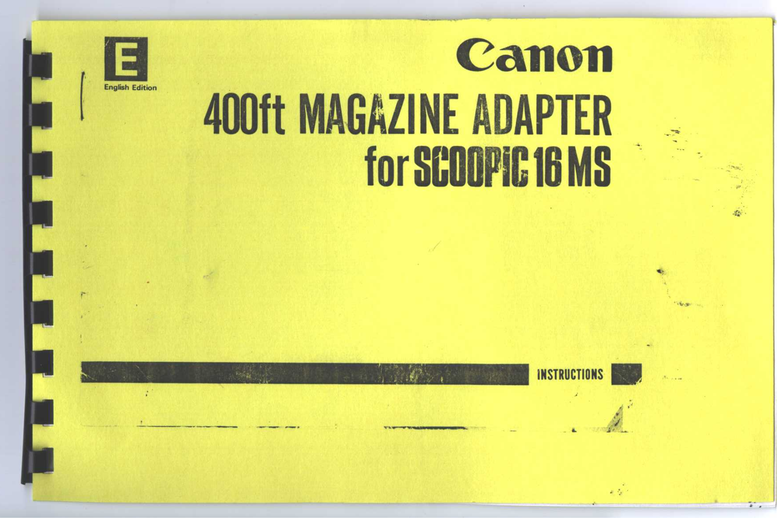 Canon 400FT User Manual