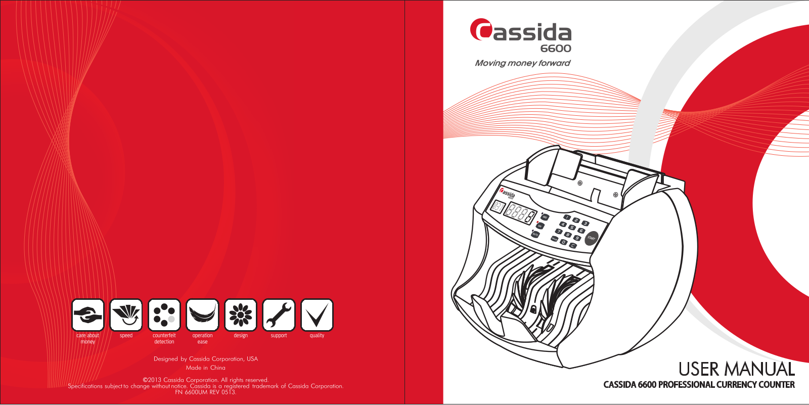 Cassida 6600 User Manual