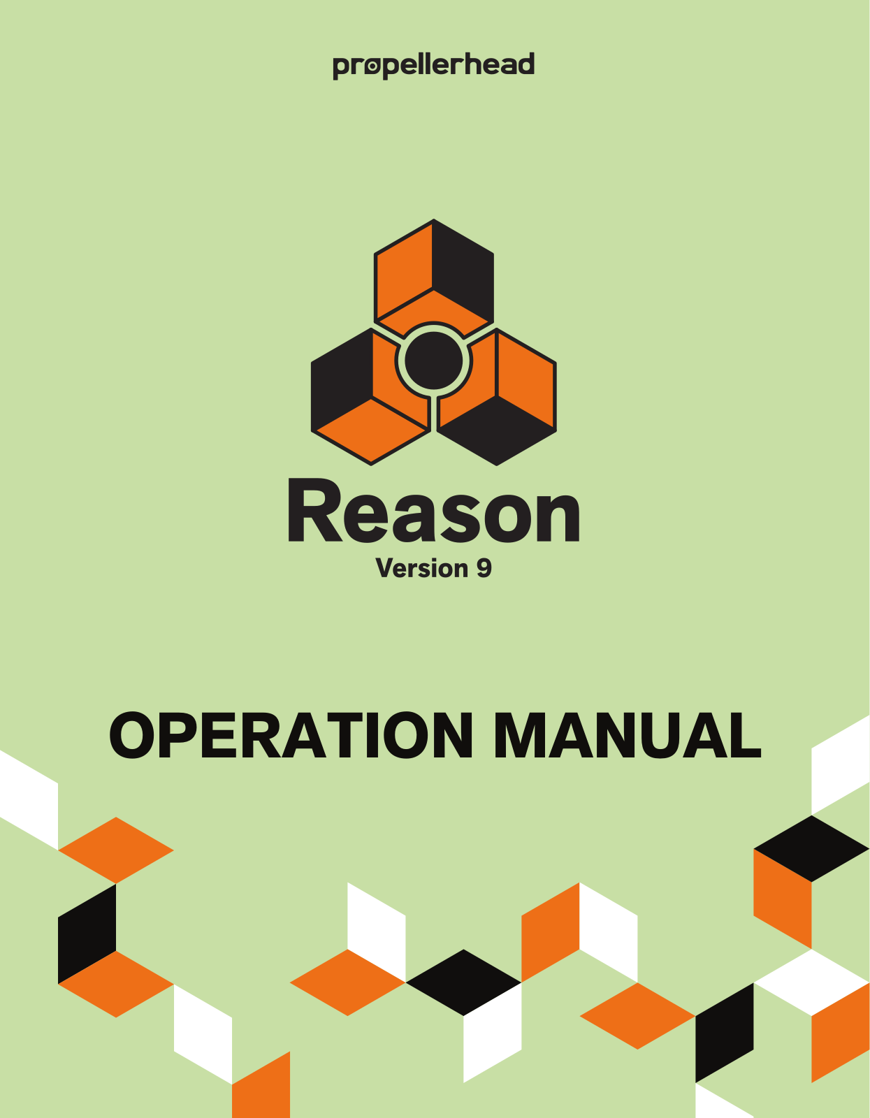 Propellerhead Reason - 9.5 Operation Manual