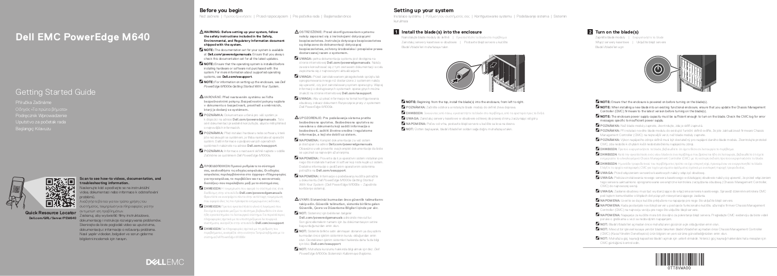 Dell PowerEdge M640 User Manual