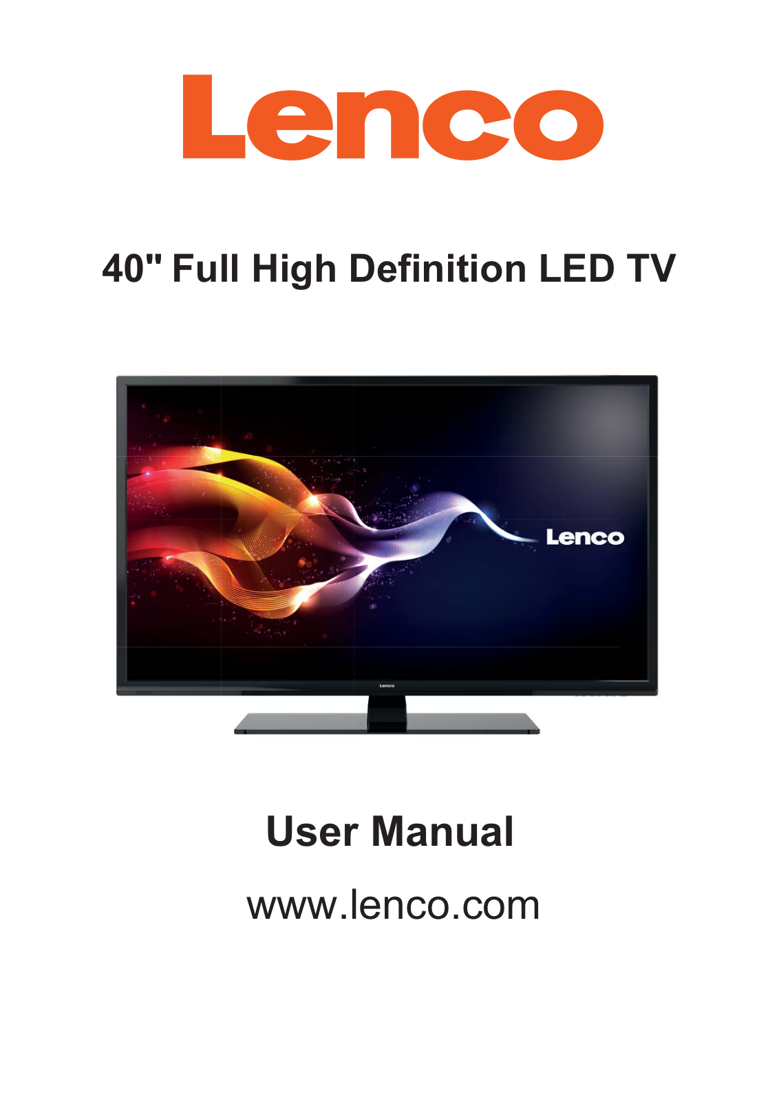 Lenco LED-4001 User Manual