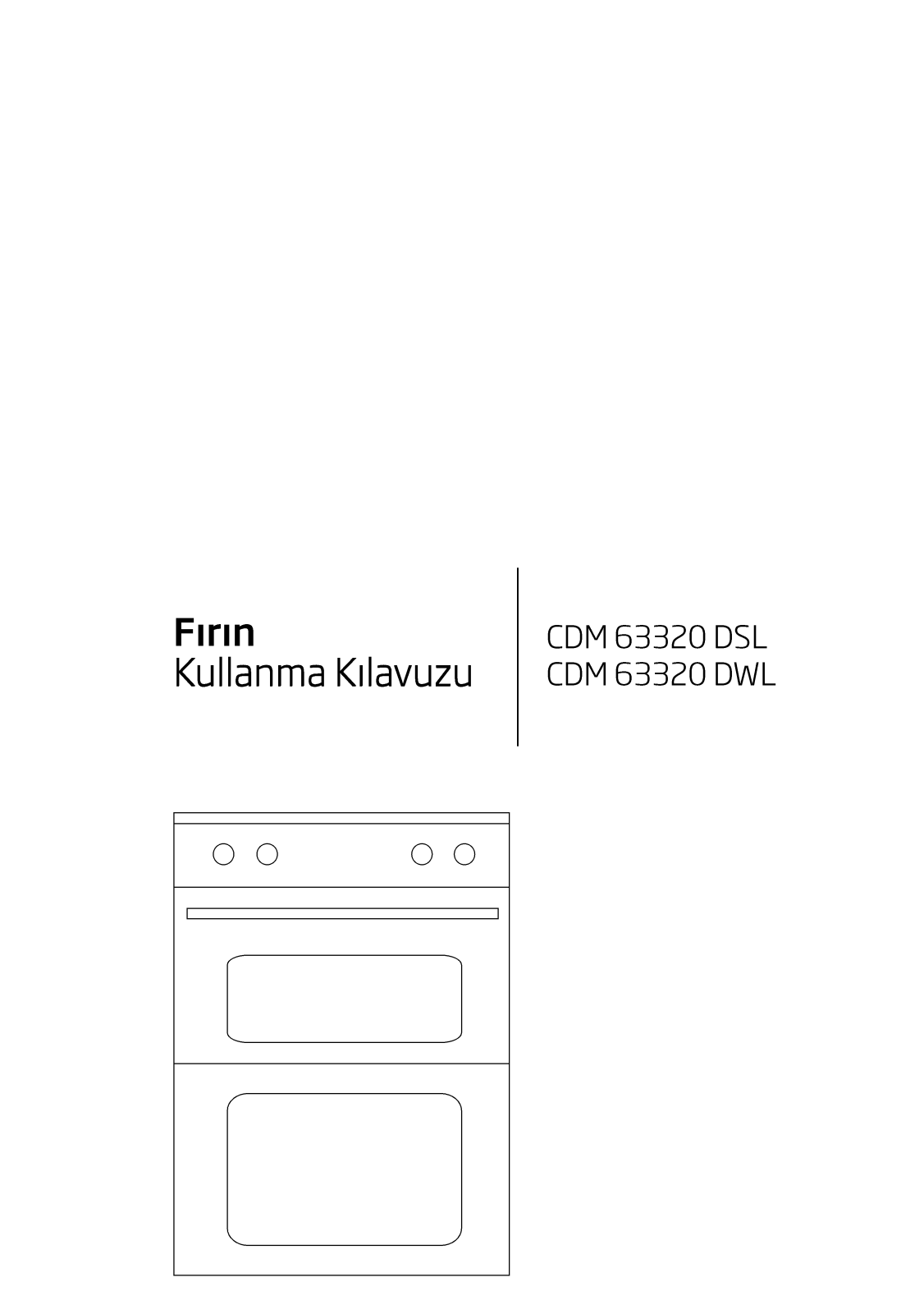 Beko CDM63320DSL, CDM63320DWL User manual